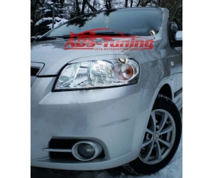  Реснички для Chevrolet Aveo 2004 - (AD-Tuning, CA01R)