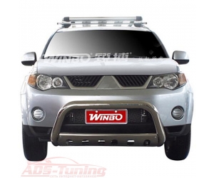  Дуга передняя (кенгурятник) для Mitsubishi Outlander 2007-2010 (Winbo, A125209)